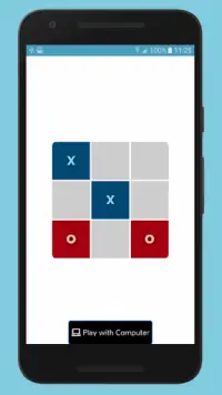 Tic-Tac-Toe (Play with friends or Computer) Screen Shot 0