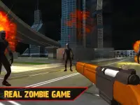 3D zombie sniper shooting game Screen Shot 5