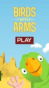 Birds with Arms - Tapping Game Screen Shot 0
