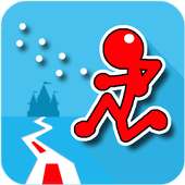 Stickman Red Fighter : Hunter Balls