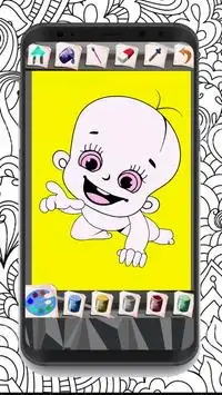 Baby Cute Coloring Books Screen Shot 5
