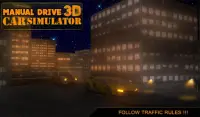 Mannual Drive Car Simulator 3D Screen Shot 7