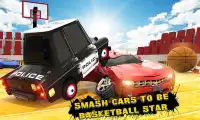 Us Police Drift Car Stunt Driving Basketball Boy! Screen Shot 1