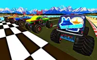 Offroad Monster Truck Racing : Highway Driving 3D Screen Shot 3