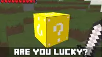 Lucky Block Mod PE - Minecraft Screen Shot 2