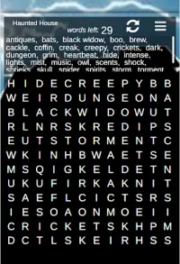 Halloween Word Search Puzzles Screen Shot 0