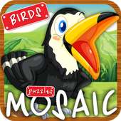 Animated puzzles birds