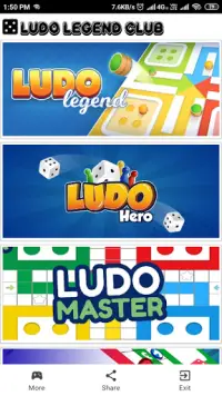 Ludo Legend Club : Best Ludo Game Collection Screen Shot 0