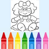 Coloring Dolls