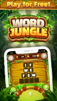 Word Jungle: Word Games Puzzle Screen Shot 0