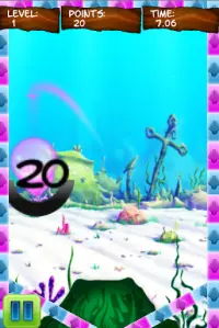 Launch Bubbles Rings Like old Water Game Game Screen Shot 2