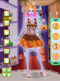 Halloween Witch Girl Makeover Screen Shot 3
