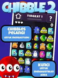 Chibble 2: Fun Addictive match3 Puzzle Game Screen Shot 1