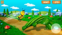 jeu amusant coureur d'abeilles Screen Shot 1