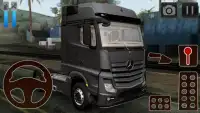 Truck Simulator Games Mercedes - Benz Screen Shot 1