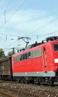 Германия Поезда Игра Пазл Screen Shot 1