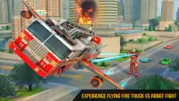 Firetruck - Robot Misi Truck Screen Shot 1