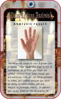 Palm Reading Analysis Screen Shot 4