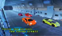 Skydiving Flying Car Air Race 3D Screen Shot 10