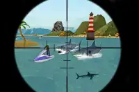 Caza tiburone enojados sniping Screen Shot 3