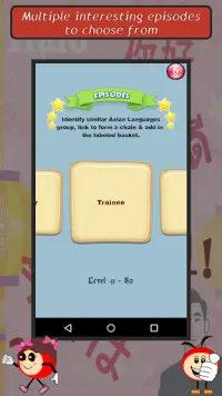 Spot n Link: Asian Languages Learning Game Screen Shot 7