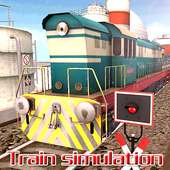 trem simulador de tráfego