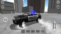 4WD SUV Police Car Driving Screen Shot 1