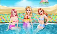 Công chúa trò chơi hồ bơi bên Screen Shot 4