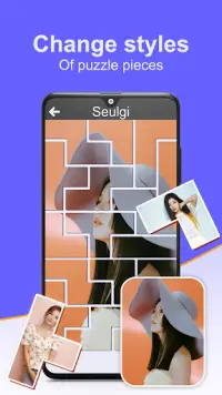 Red Velvet Jigsaw Puzzle Game Screen Shot 4