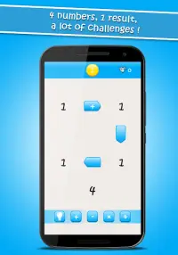 4 Numbers - Maths Game - Brain & Puzzle Screen Shot 0