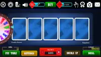 Video Poker Free - Double Bonus - Double Up !! Screen Shot 0