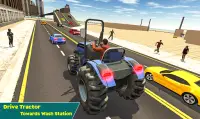 Tractor Wash Service -Tractor Parking Simulator 19 Screen Shot 10