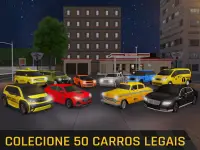 Taxi na Cidade 3D: Jogos de Carros e Simulador Screen Shot 13