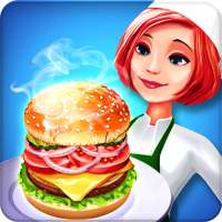 hamburger chef mania fou street food jeu cuisine