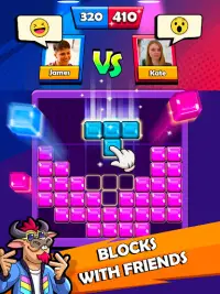 Block Heads: Duel puzzle games Screen Shot 7