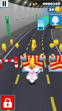 Rabbit Run: Bunny Rabbit Running Games Screen Shot 14
