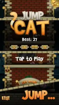 Jump Cat Screen Shot 0