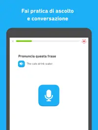 Impara l'inglese con Duolingo Screen Shot 3