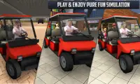 Shopping Mall Radio Taxi Drive: Taxi Games Screen Shot 3