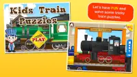 Train Puzzles for Kids Screen Shot 0