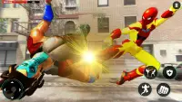 Juegos de lucha de robots: nuevo hombre araña Screen Shot 2