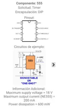 Electronic Component Pinouts Screen Shot 4