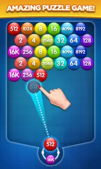 Number Bubble Shooter Screen Shot 0