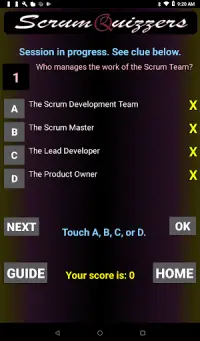 ScrumQuizzers Screen Shot 4