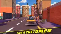 タクシーシム2019年：速い競争のためのクレイジースピードカー Screen Shot 2