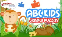 ABC Animals Jigsaw Puzzle Game Screen Shot 0