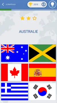 Les drapeaux du monde Quiz Screen Shot 12