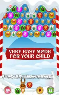 क्रिसमस खेल: बुलबुला बच्चों Screen Shot 7