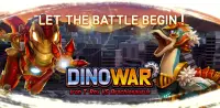 Dino War Iron T-Rex VS Brachio Screen Shot 0