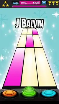 J Balvin Piano Tiles Games Screen Shot 4